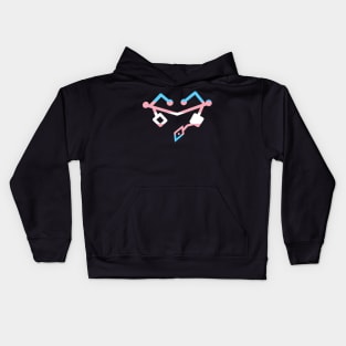 Trans Pride Heart Kids Hoodie